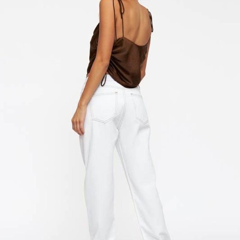 Lioness String Along Ruched Cami in Brown - Picture 2 of 6